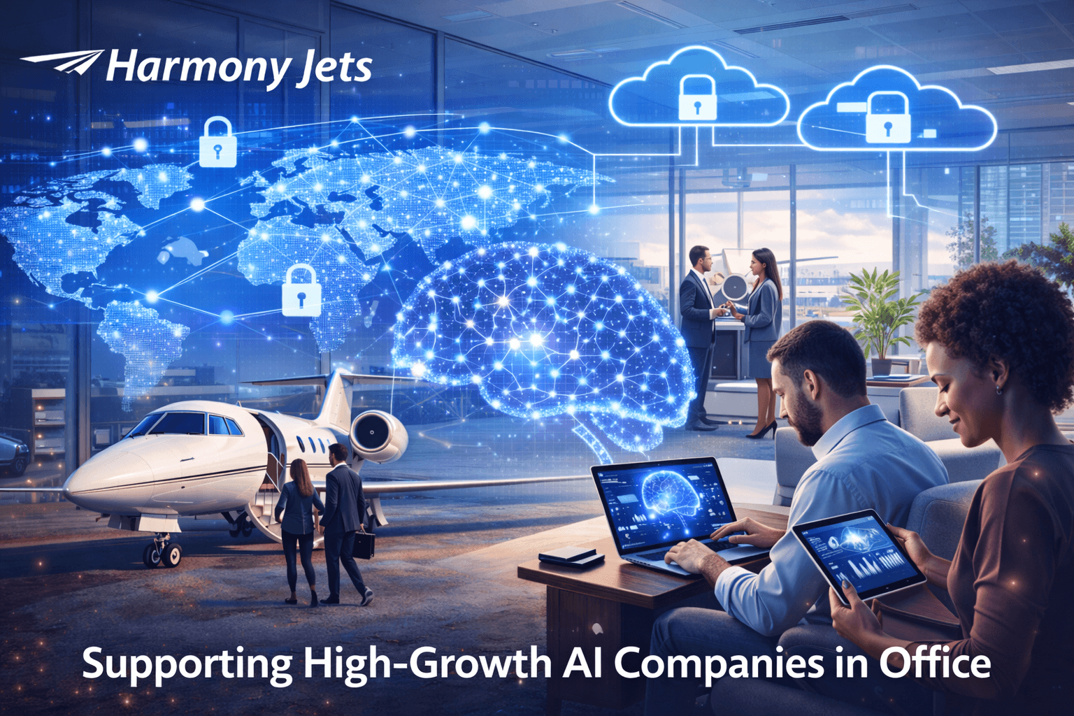 Harmony Jets on Supporting High-Growth AI Companies