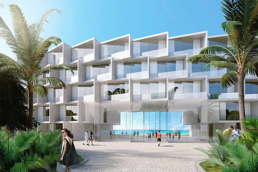 Ocean Themed Architecture for Hospitality